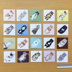 4Legs 20 Mini Kitten Memo Papers